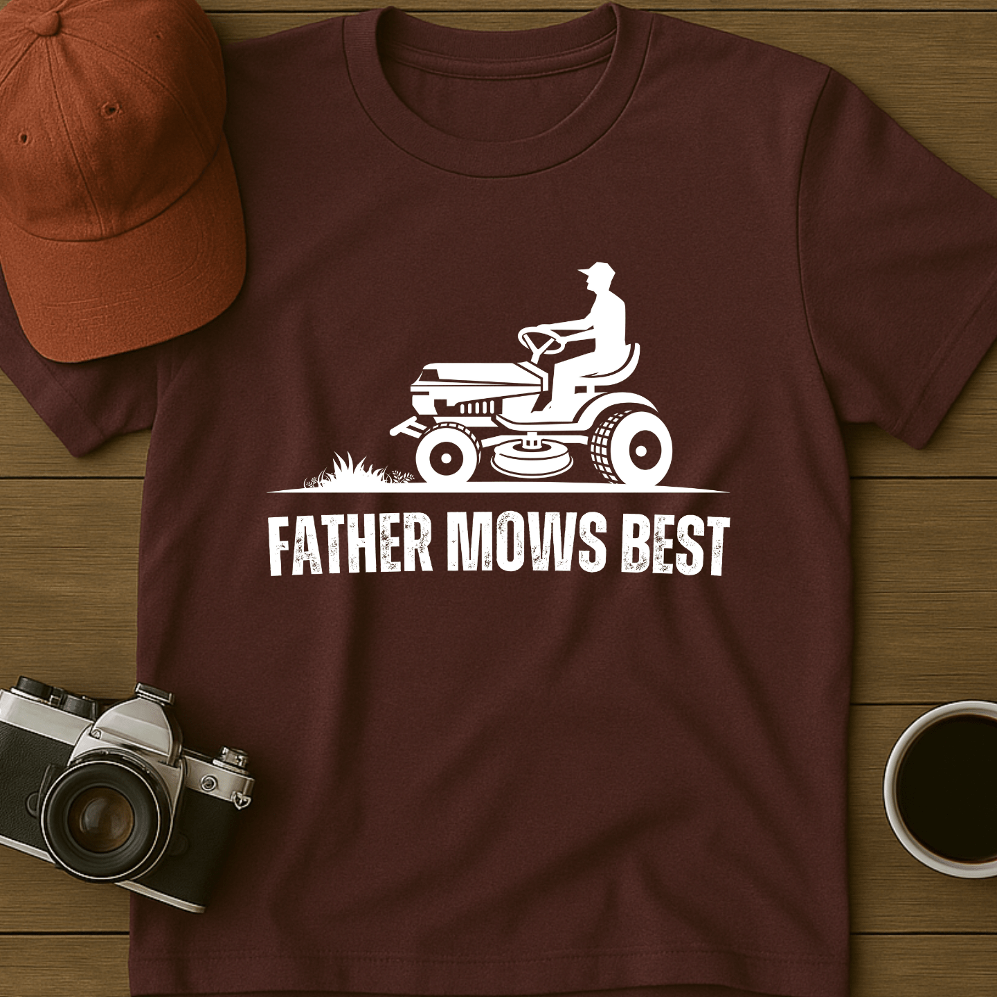 Father Mows Best I T-Shirt
