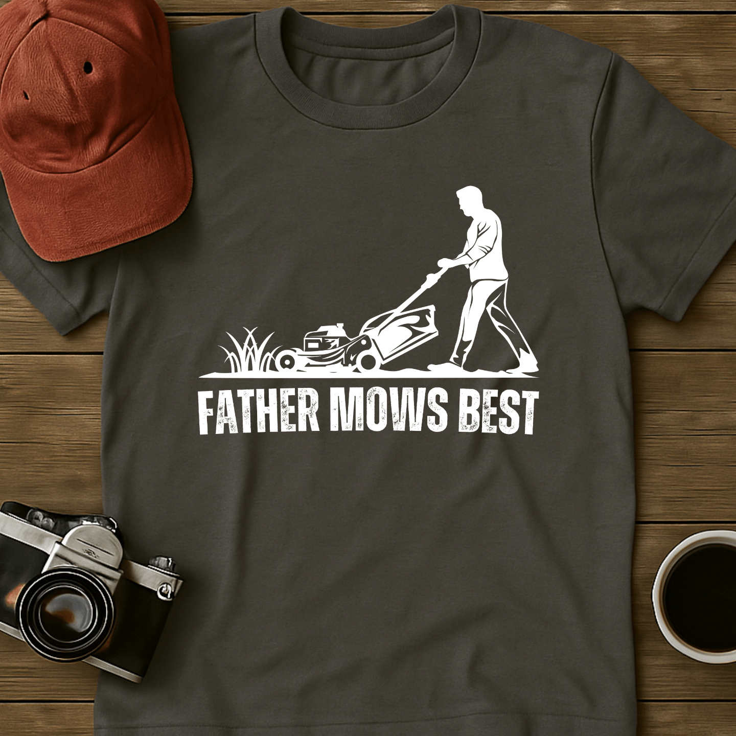 Father Mows Best II T-Shirt