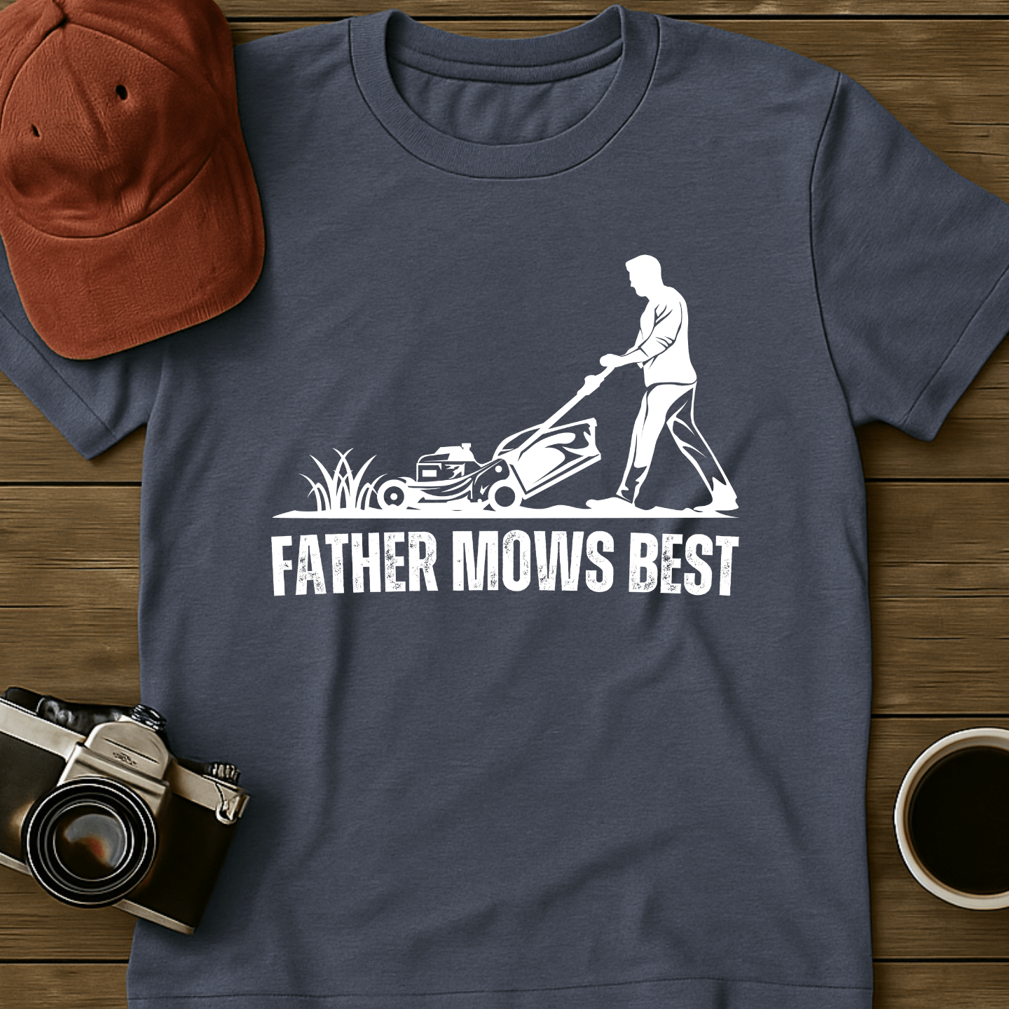 Father Mows Best II T-Shirt