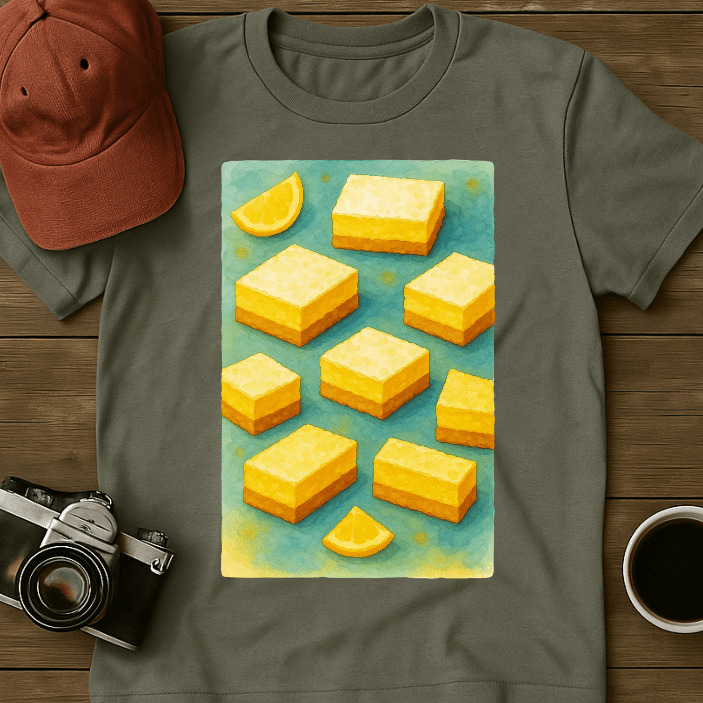 Lemon Bars Watercolor II T-Shirt