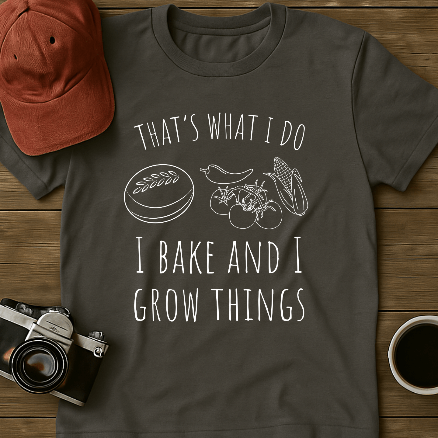 Bake And Grow Things T-Shirt