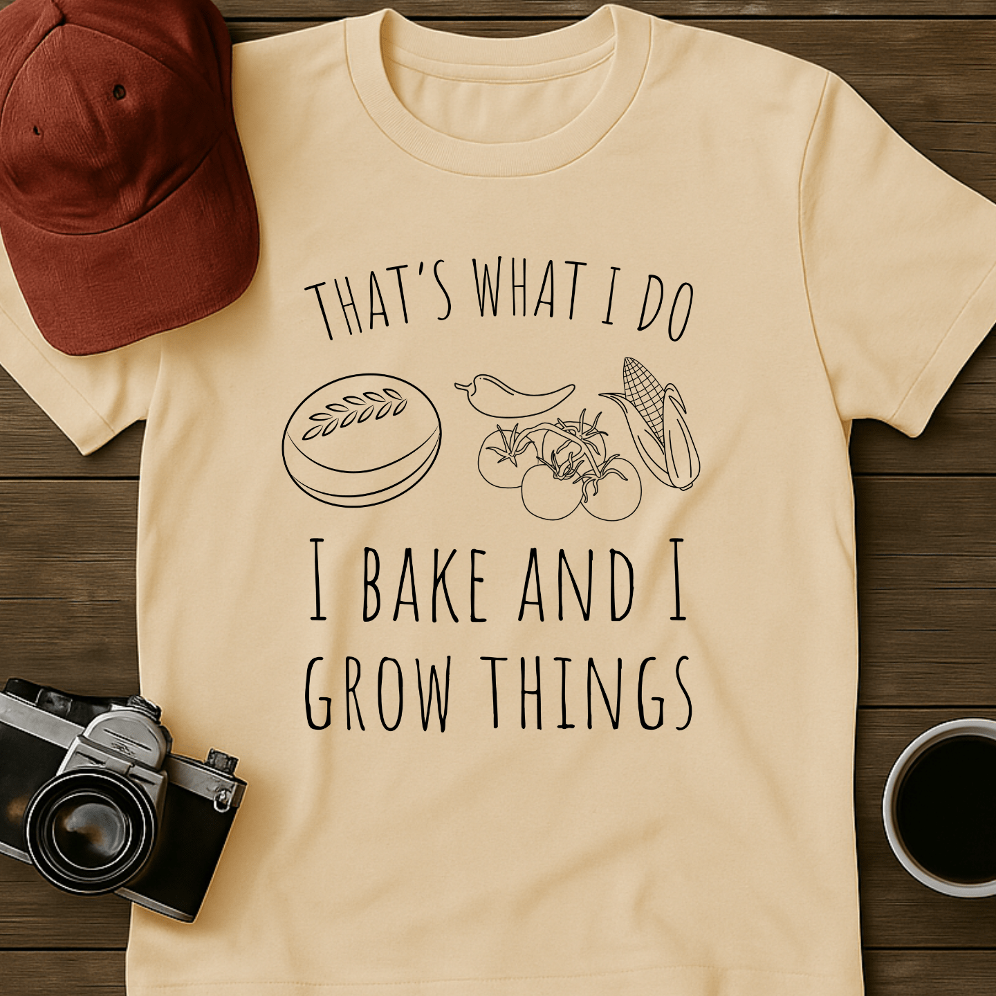 Bake And Grow Things T-Shirt