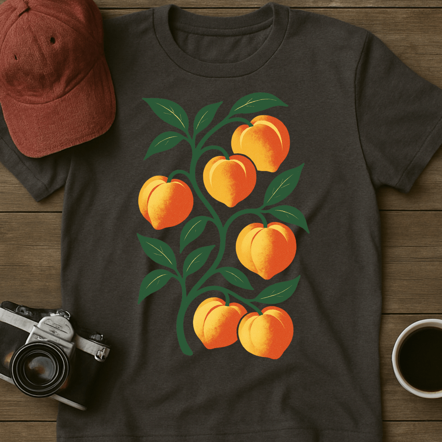 Peach Branch T-Shirt