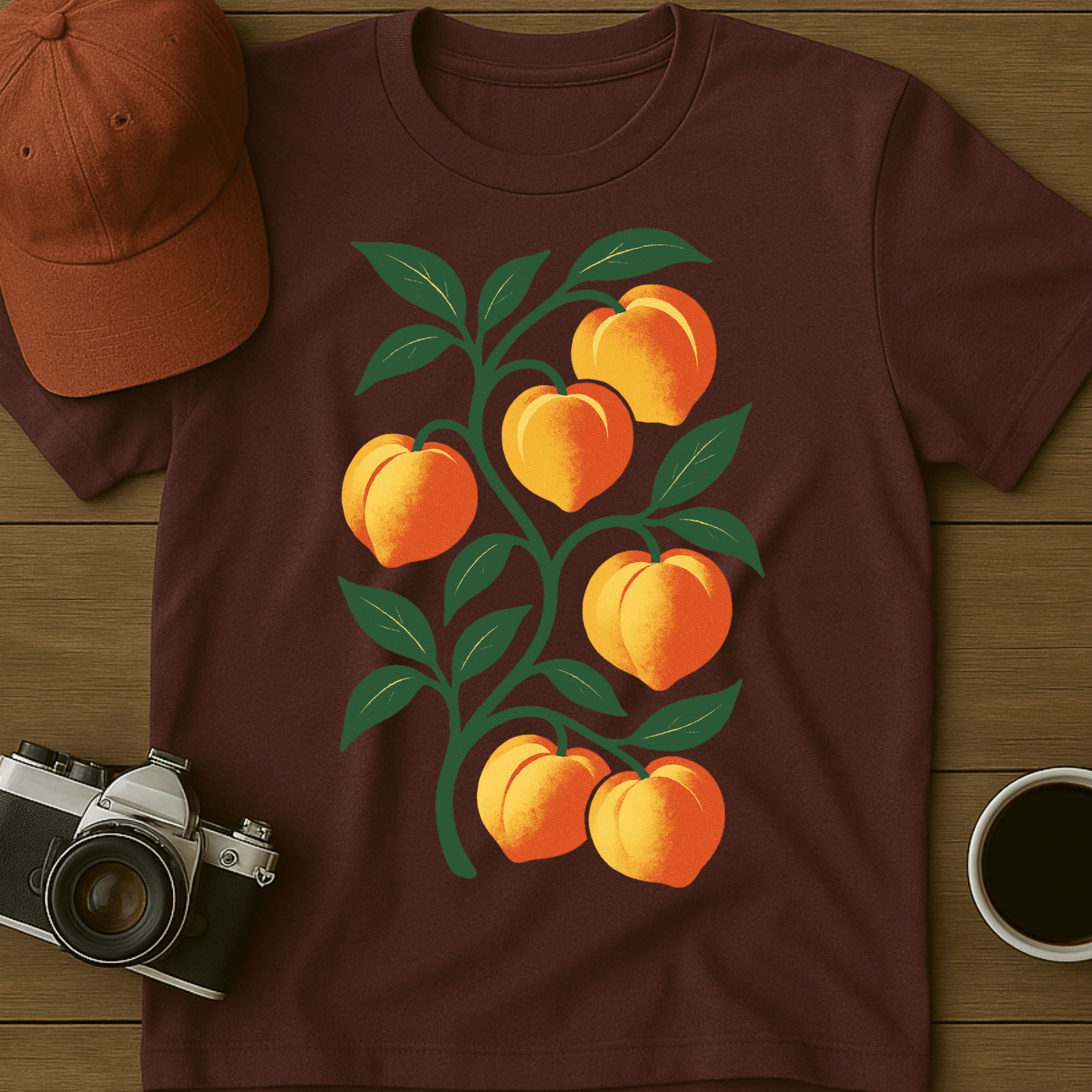 Peach Branch T-Shirt
