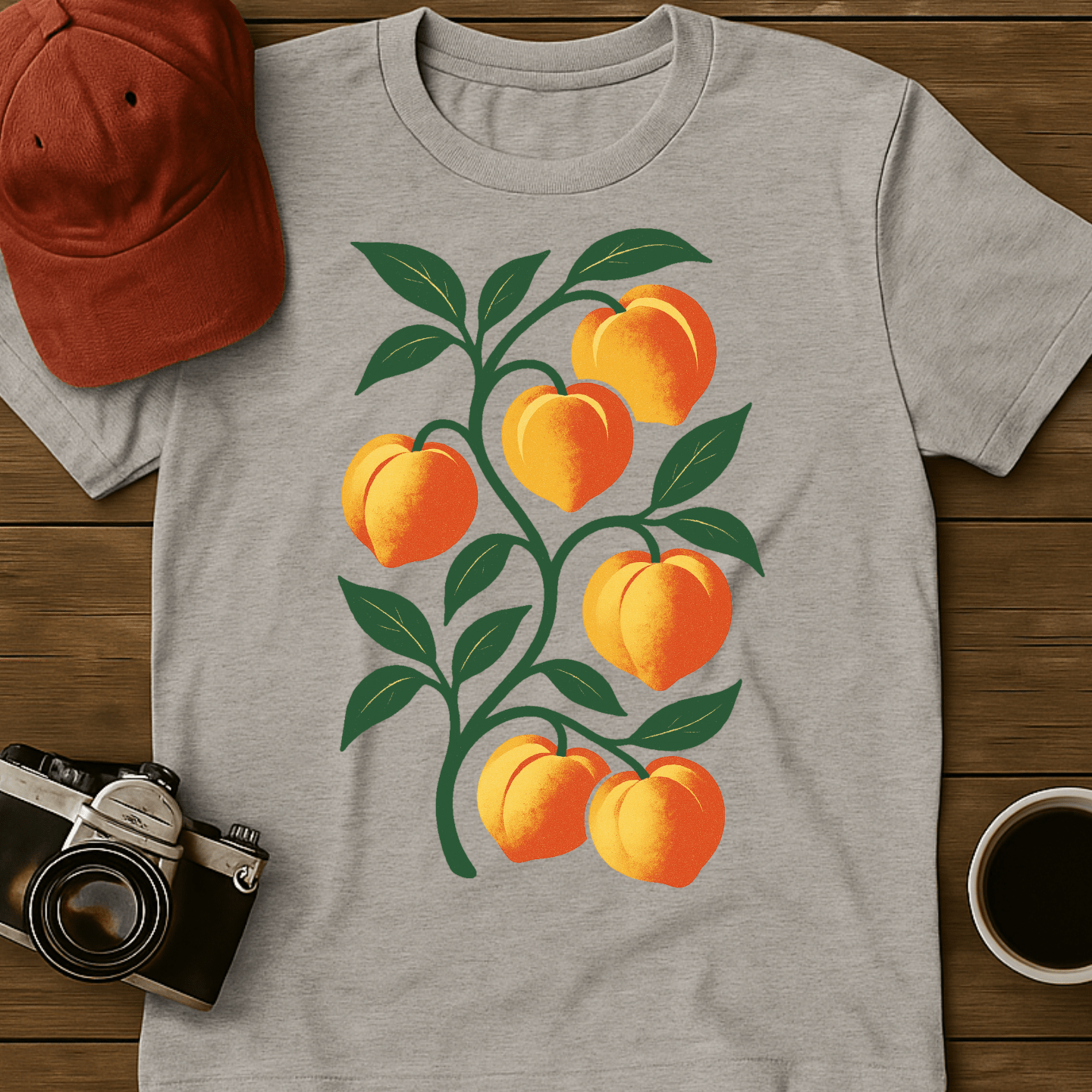 Peach Branch T-Shirt