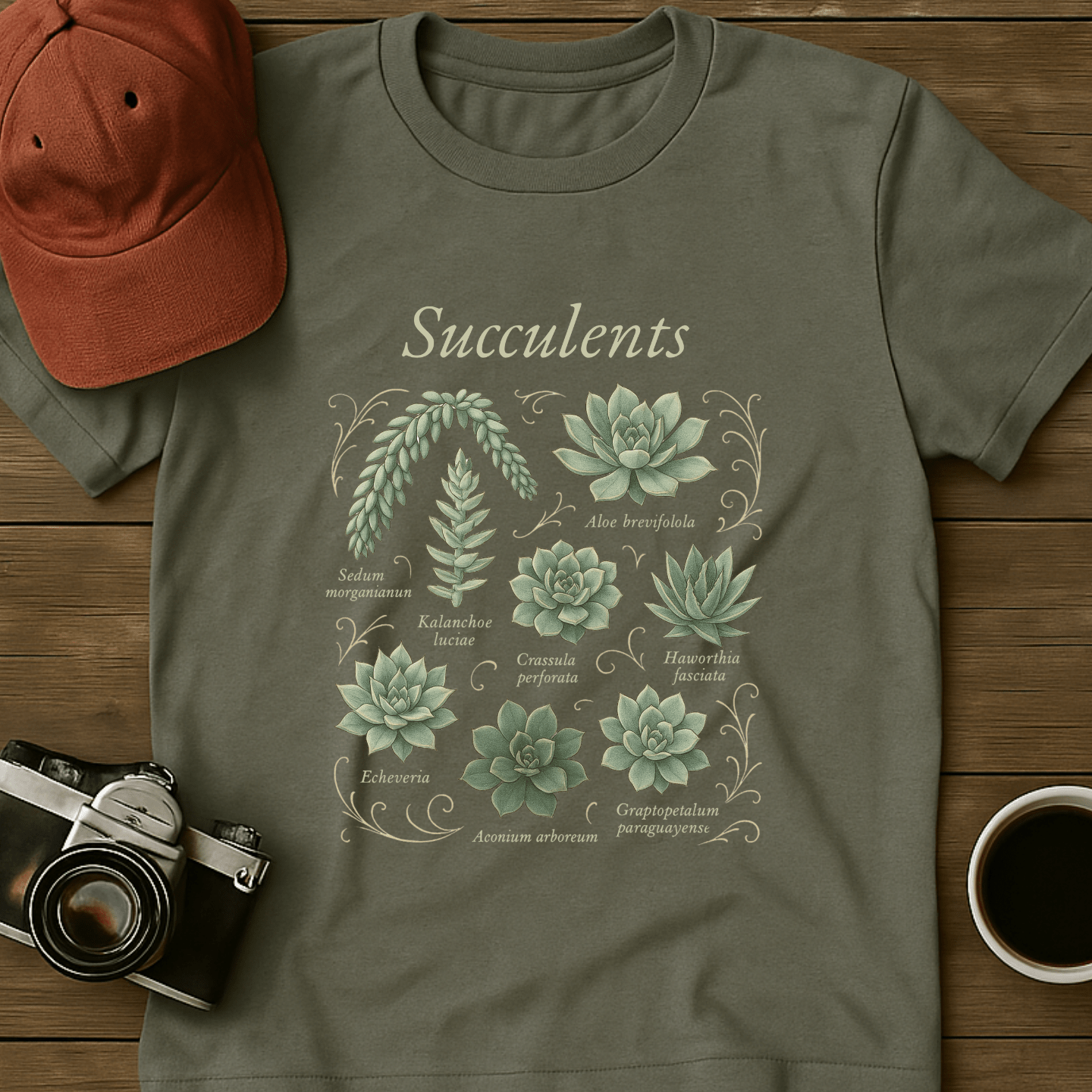 Succulents T-Shirt