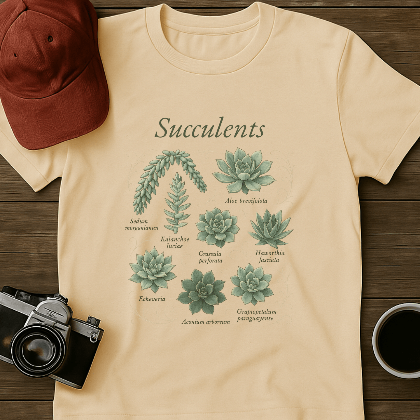 Succulents T-Shirt