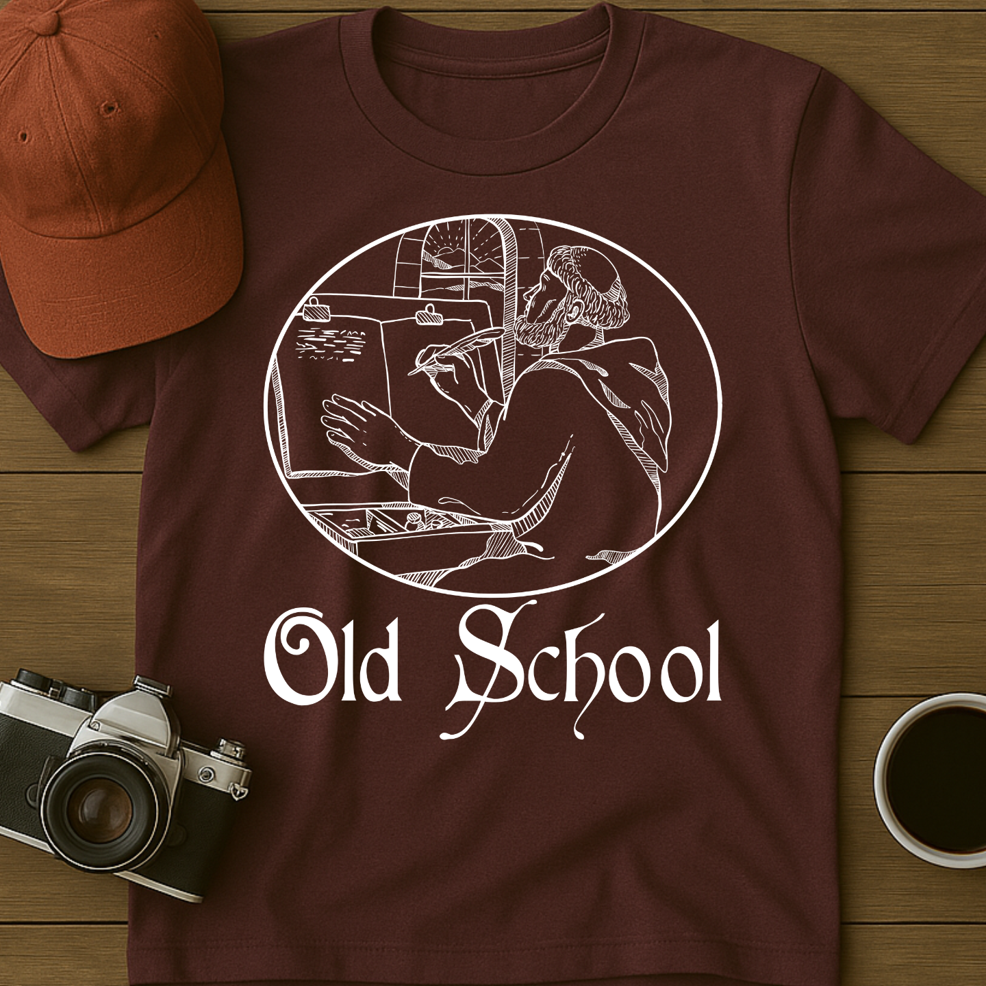 Old School Monk T-Shirt