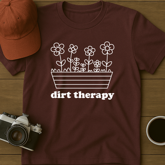 Dirt Therapy Flower Box T-Shirt