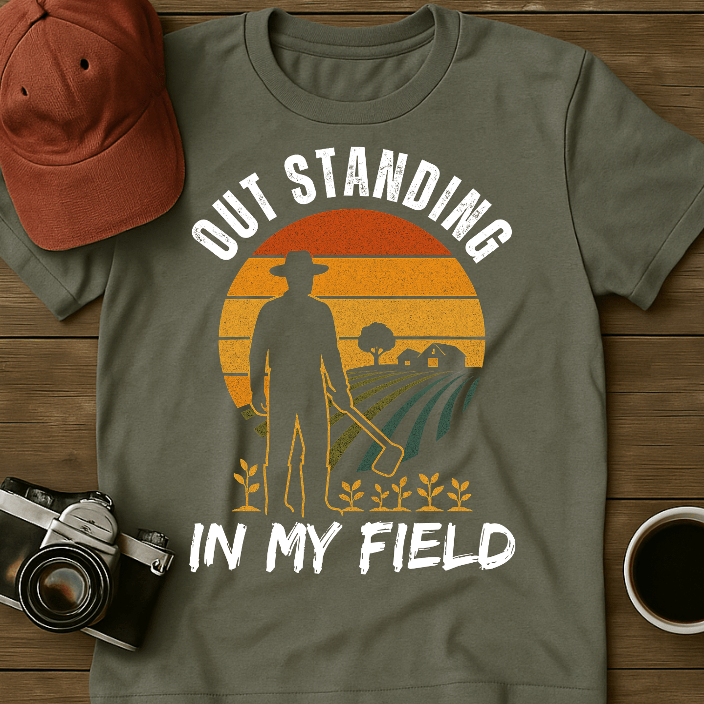 Out Standing In My Field T-Shirt