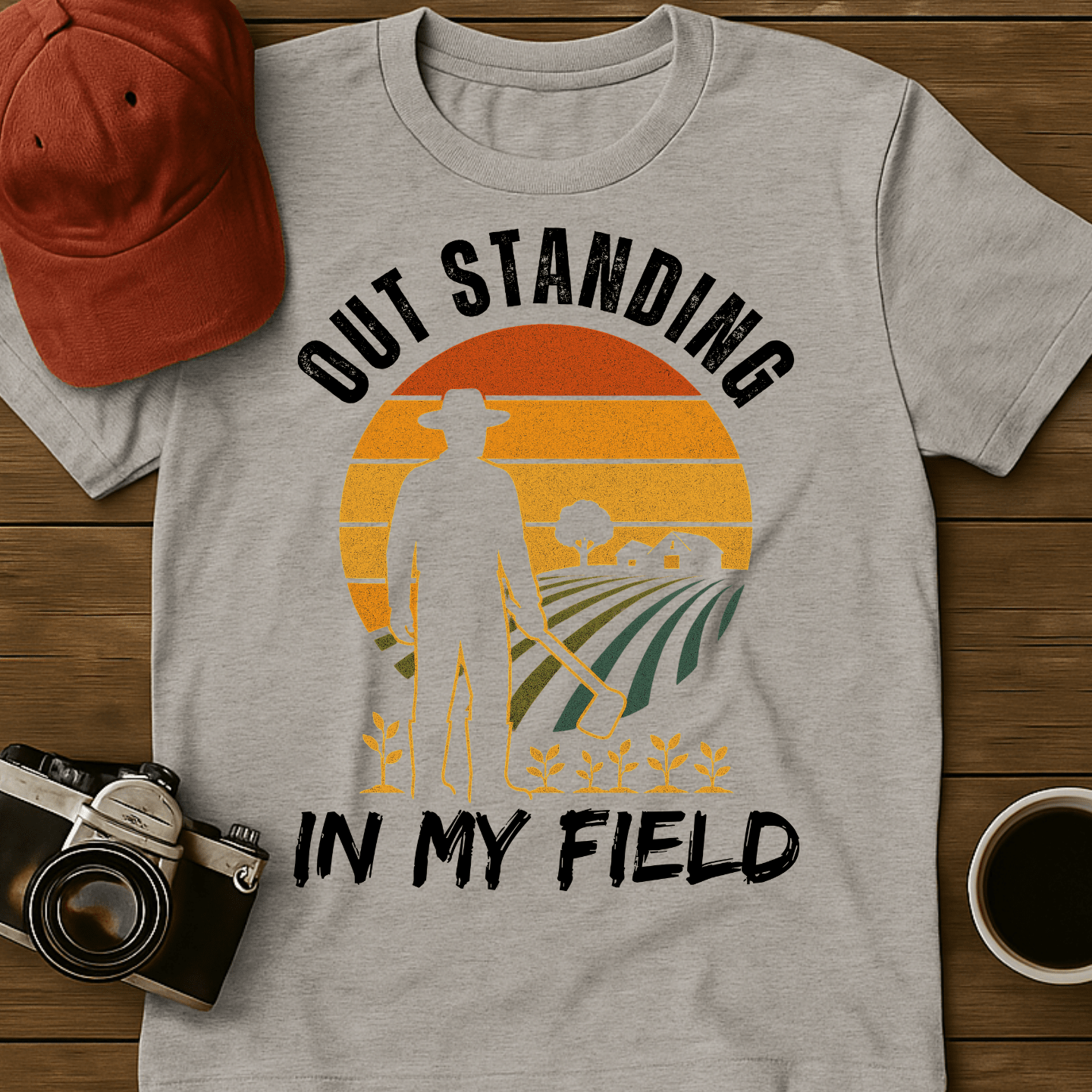 Out Standing In My Field T-Shirt