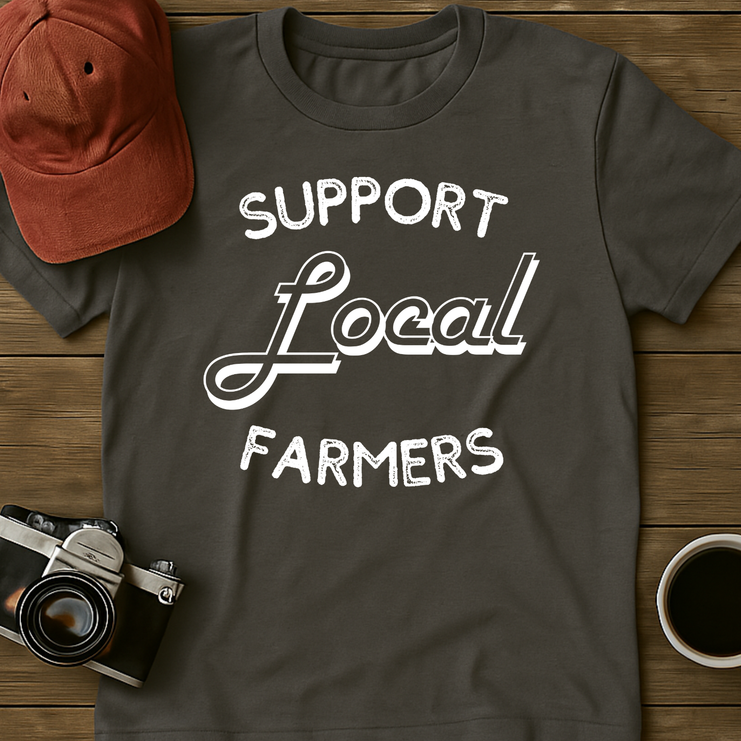 Support Local Farmers T-Shirt