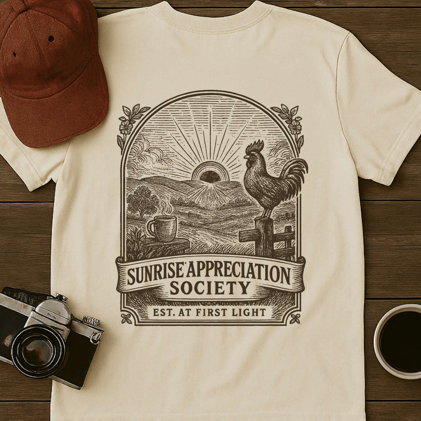 Sunrise Appreciation Society II [BACK] T-Shirt