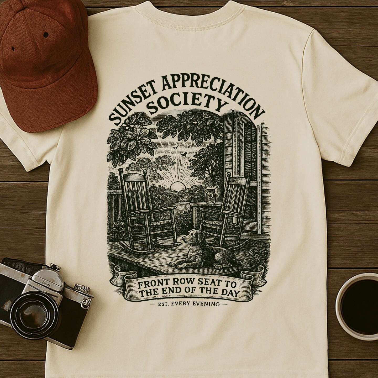 Sunset Appreciation Society I [BACK] T-Shirt