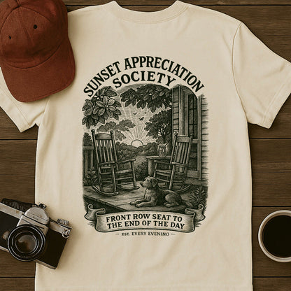 Sunset Appreciation Society I [BACK] T-Shirt