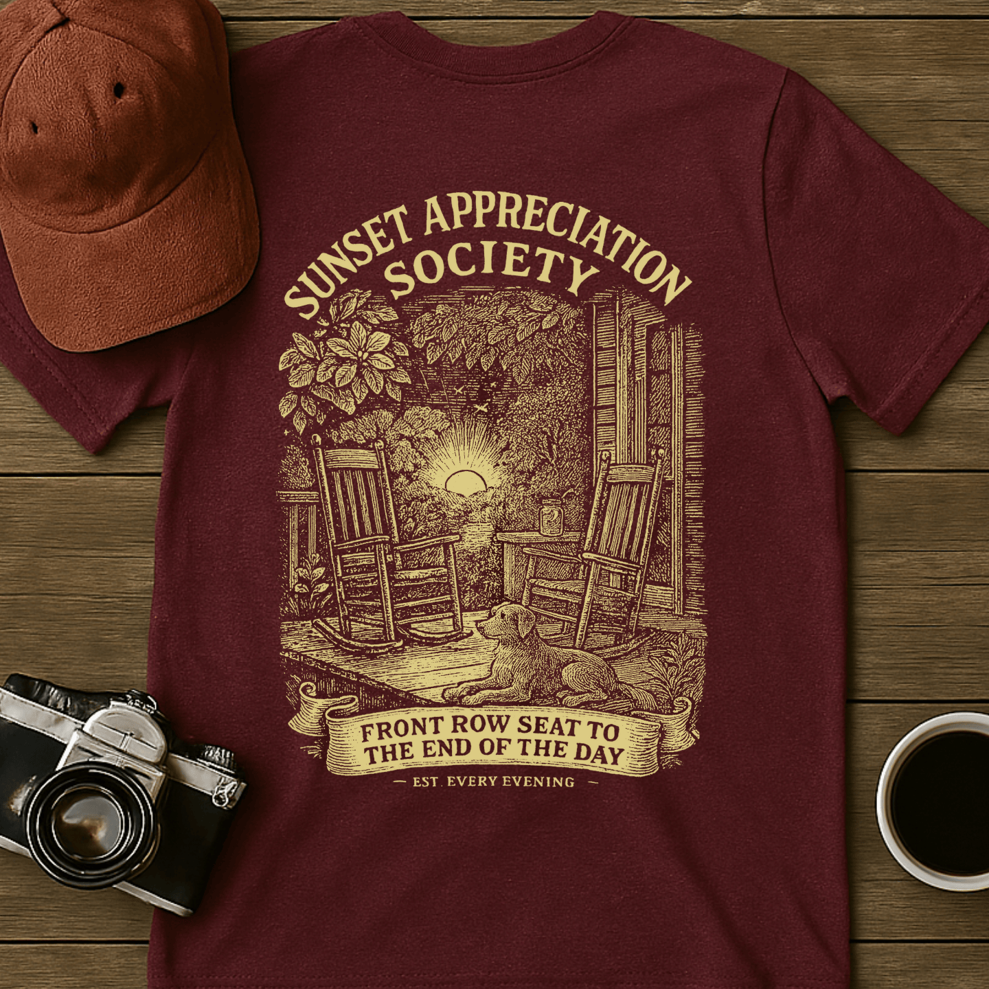 Sunset Appreciation Society I [BACK] T-Shirt