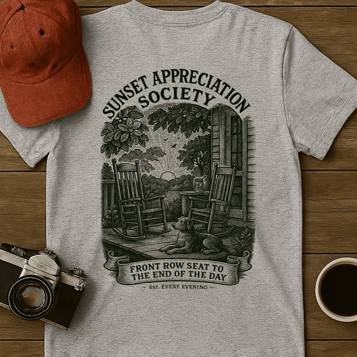 Sunset Appreciation Society I [BACK] T-Shirt