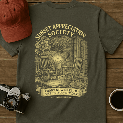 Sunset Appreciation Society I [BACK] T-Shirt