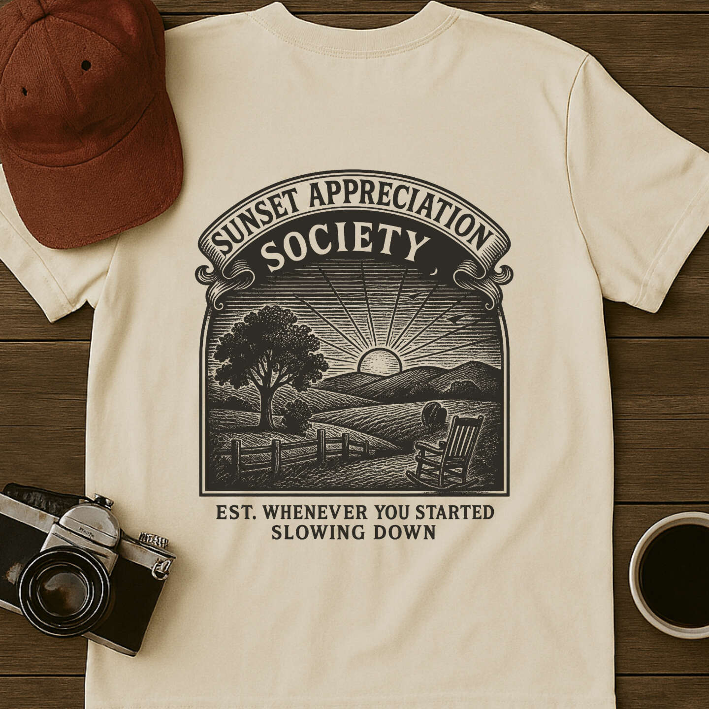 Sunset Appreciation Society II [BACK] T-Shirt