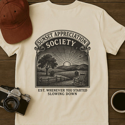 Sunset Appreciation Society II [BACK] T-Shirt
