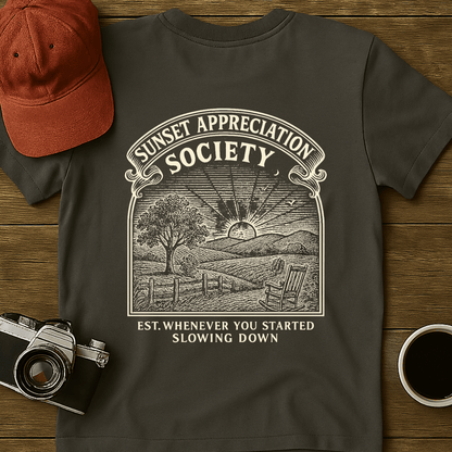 Sunset Appreciation Society II [BACK] T-Shirt