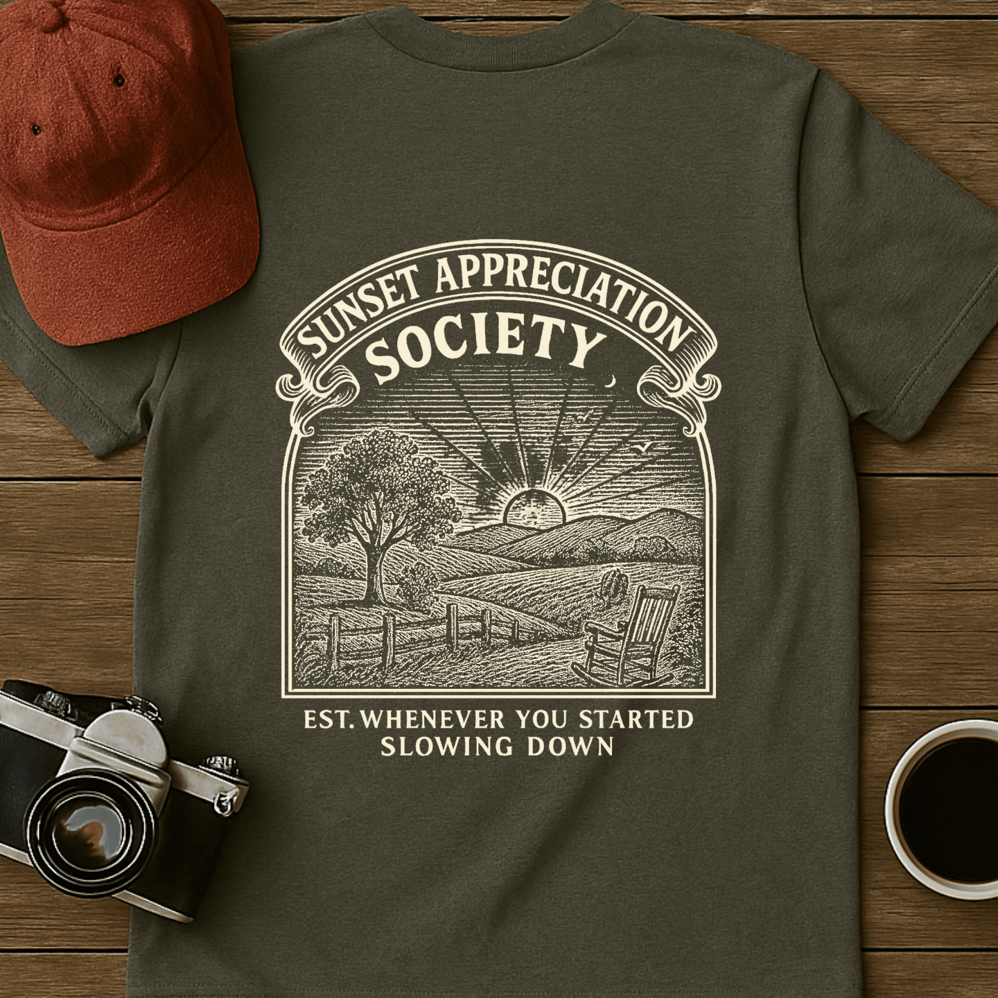 Sunset Appreciation Society II [BACK] T-Shirt