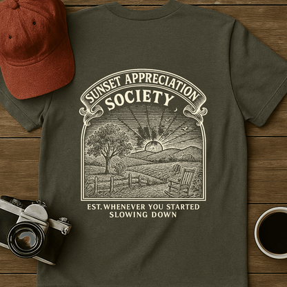 Sunset Appreciation Society II [BACK] T-Shirt