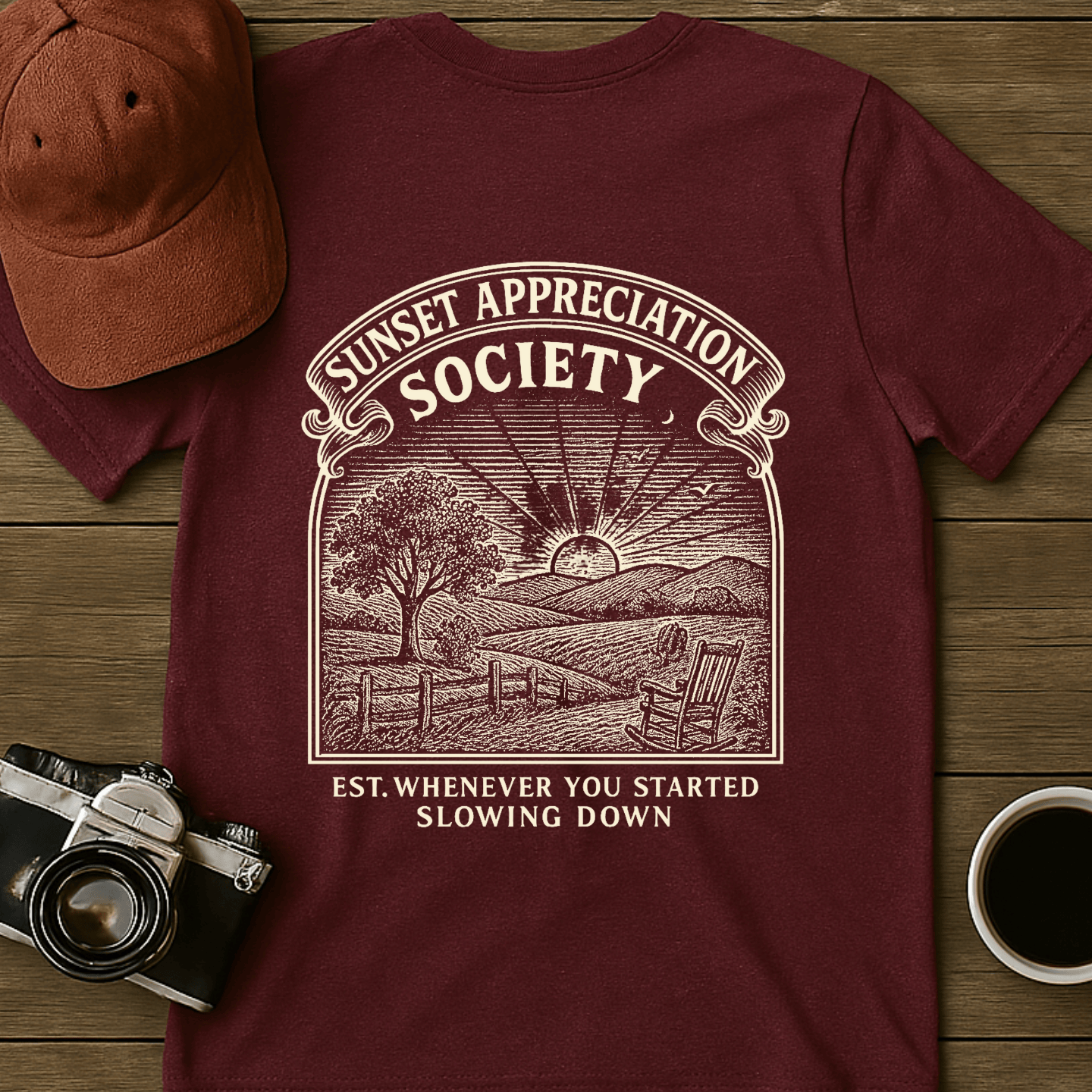 Sunset Appreciation Society II [BACK] T-Shirt