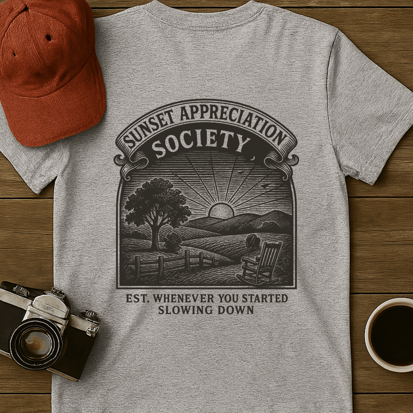 Sunset Appreciation Society II [BACK] T-Shirt