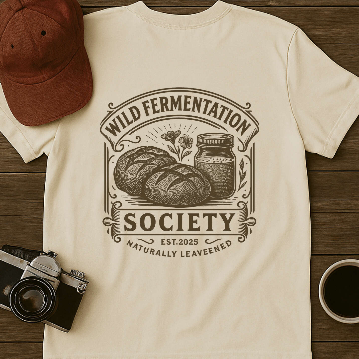 Wild Fermentation Society [BACK] T-Shirt