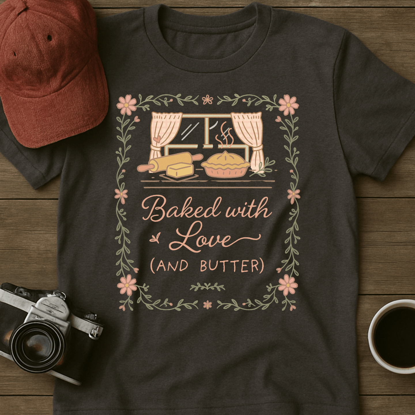 Baked With Love (and butter) T-Shirt
