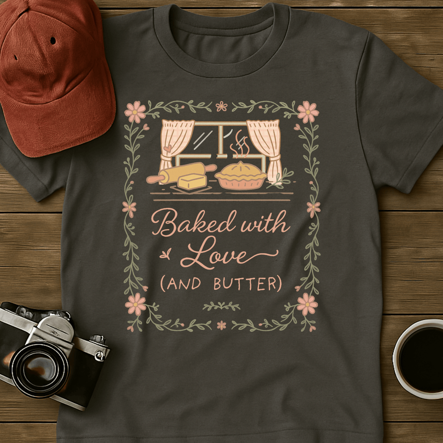 Baked With Love (and butter) T-Shirt