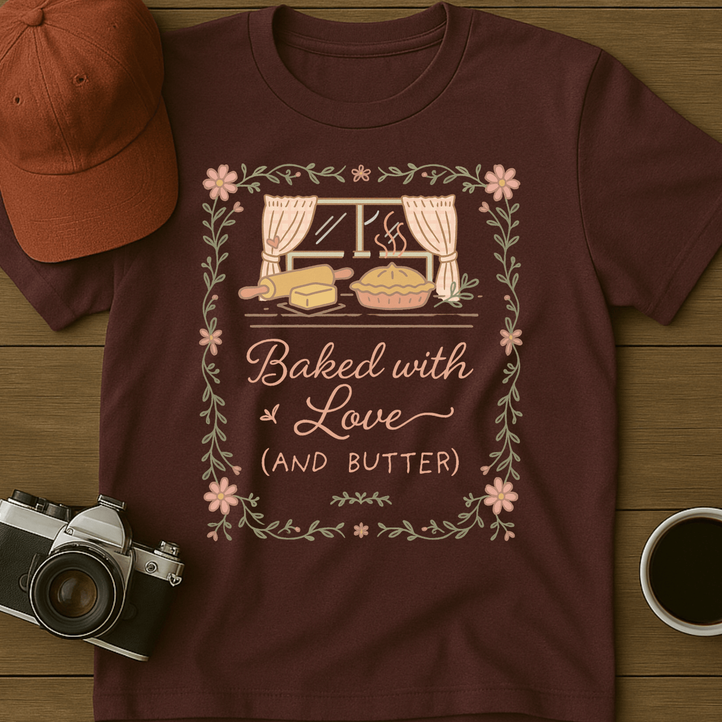 Baked With Love (and butter) T-Shirt