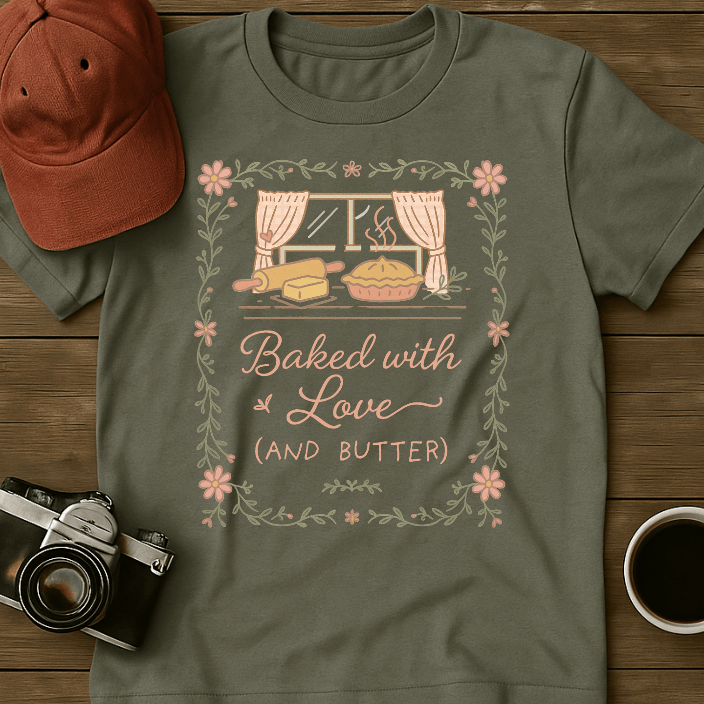 Baked With Love (and butter) T-Shirt