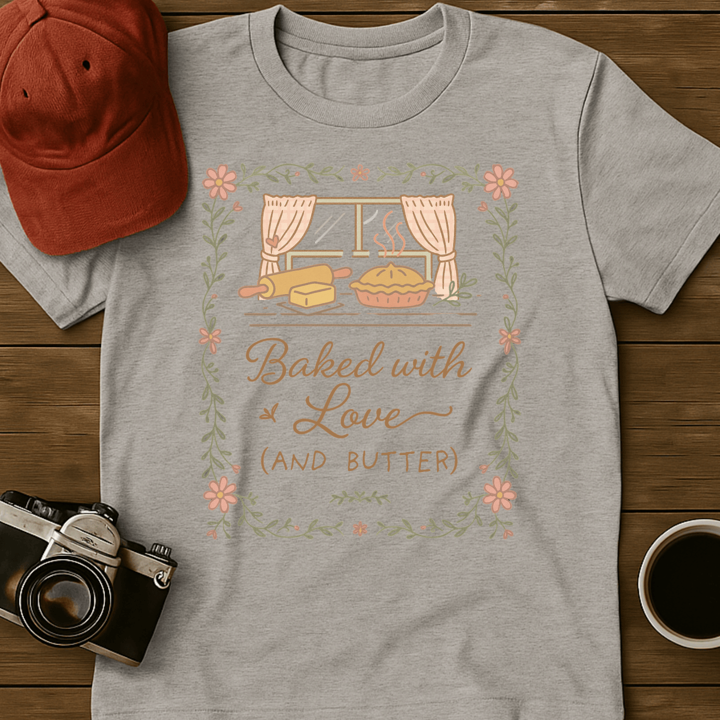 Baked With Love (and butter) T-Shirt