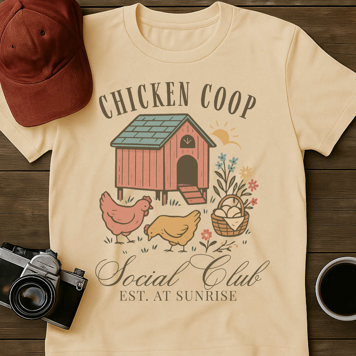 Chicken Coop Social Club T-Shirt