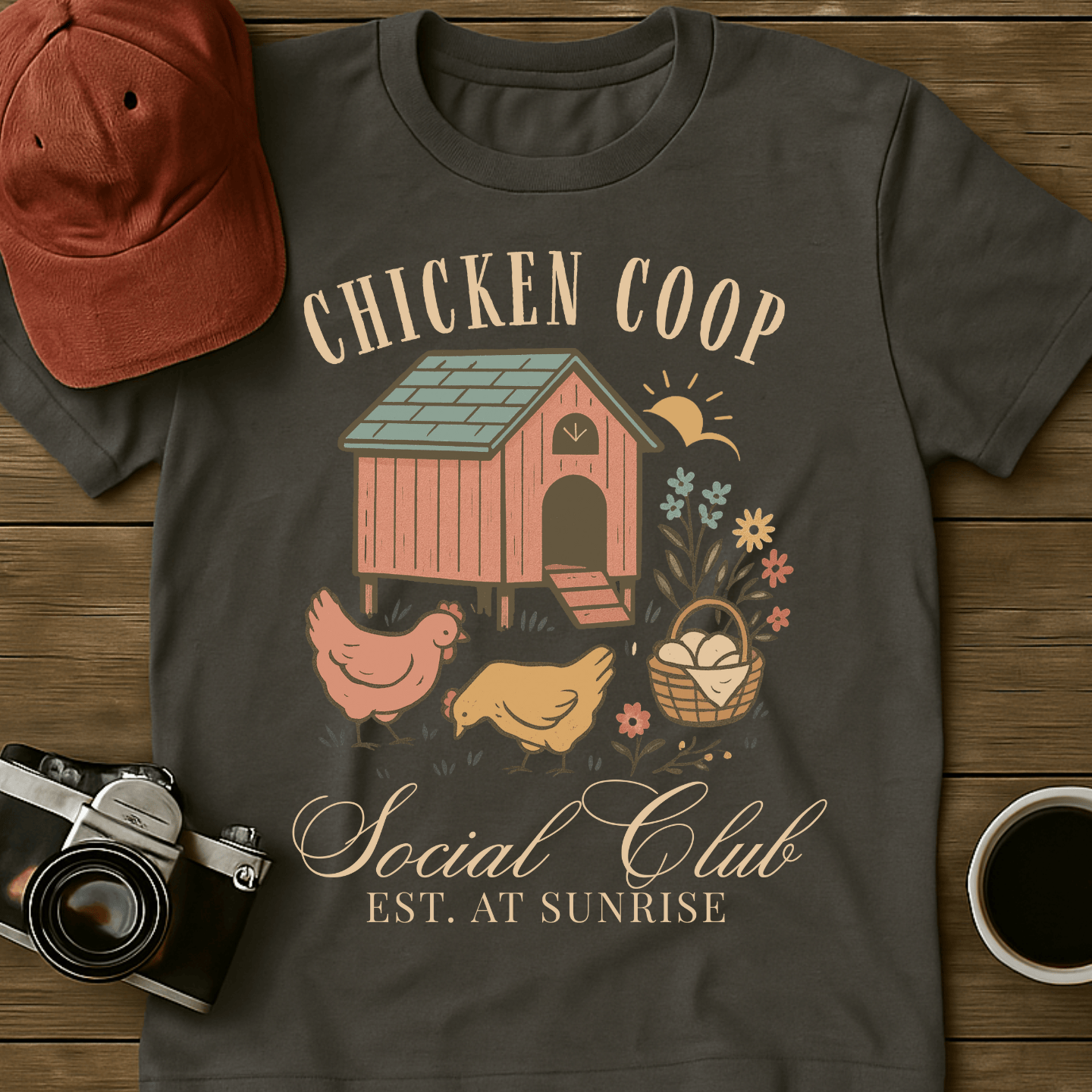 Chicken Coop Social Club T-Shirt