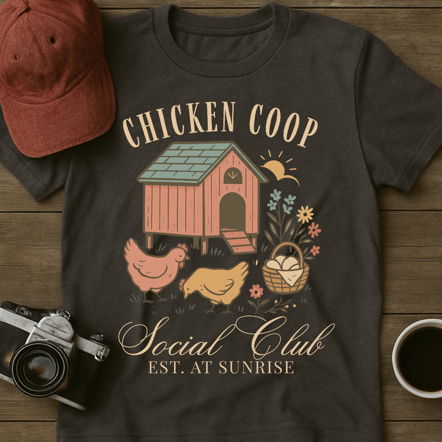 Chicken Coop Social Club T-Shirt