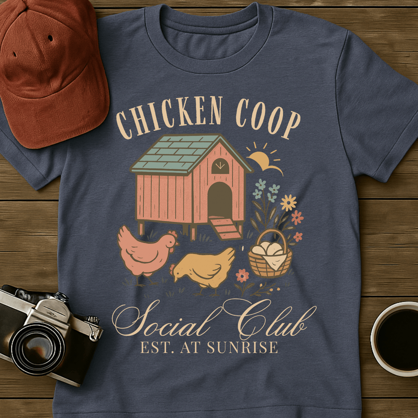 Chicken Coop Social Club T-Shirt