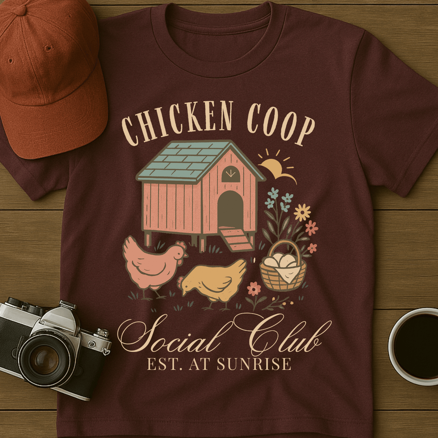 Chicken Coop Social Club T-Shirt