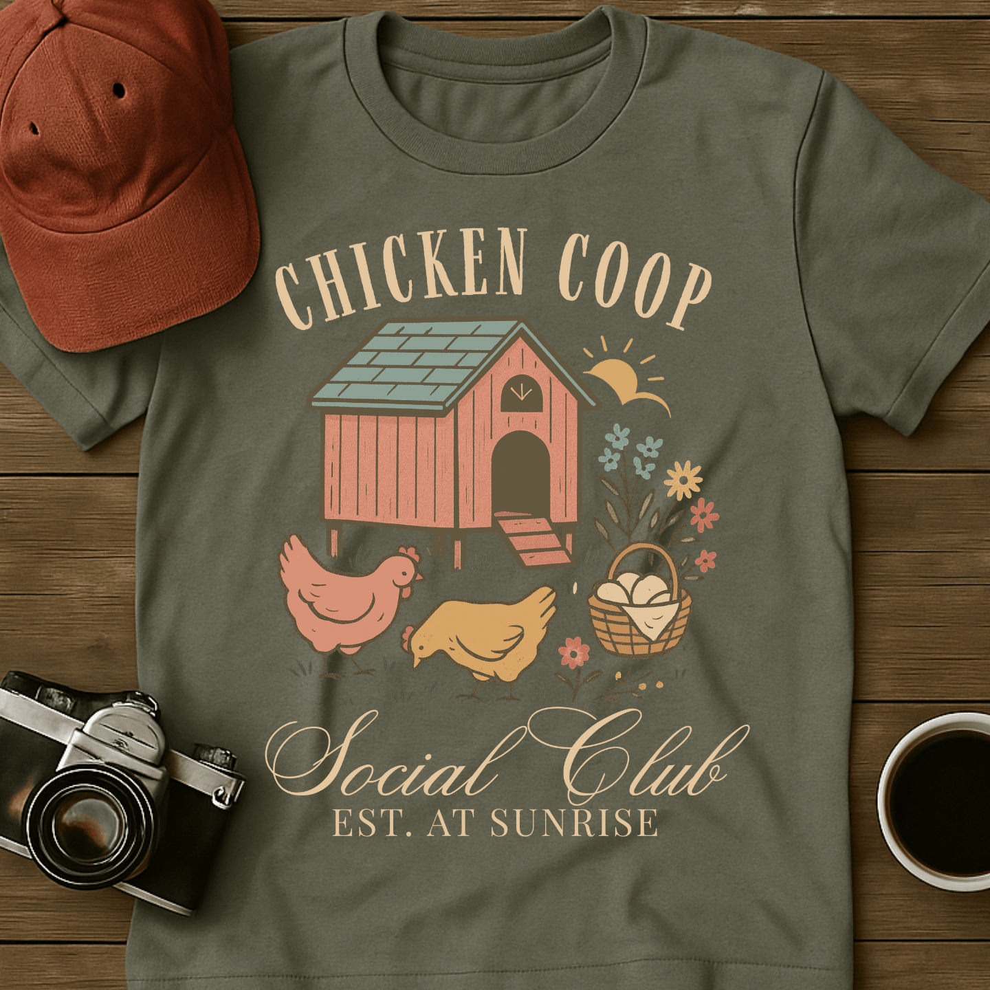 Chicken Coop Social Club T-Shirt