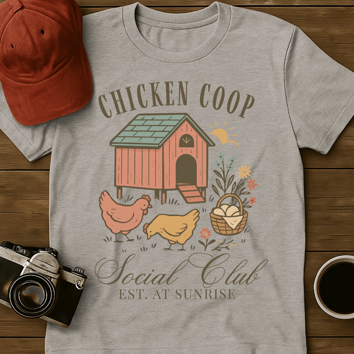 Chicken Coop Social Club T-Shirt