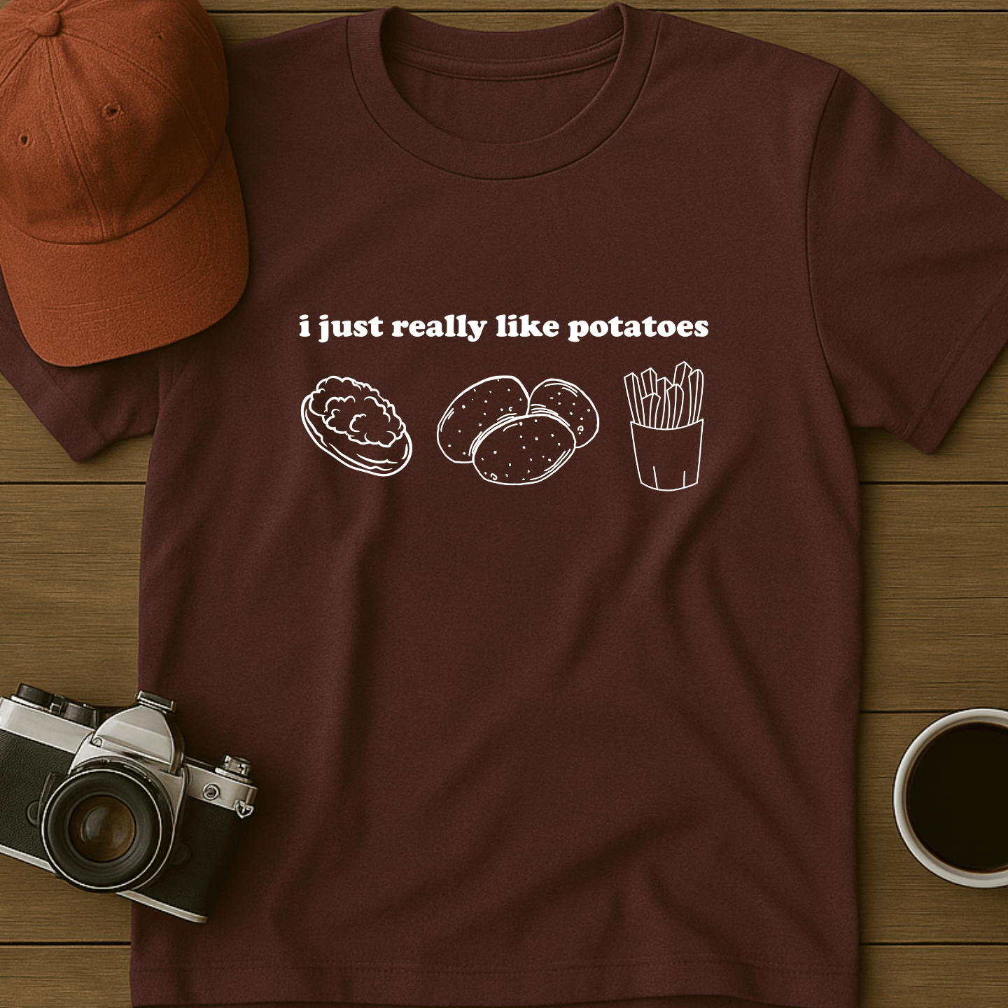 I Just Really Like Potatoes T-Shirt