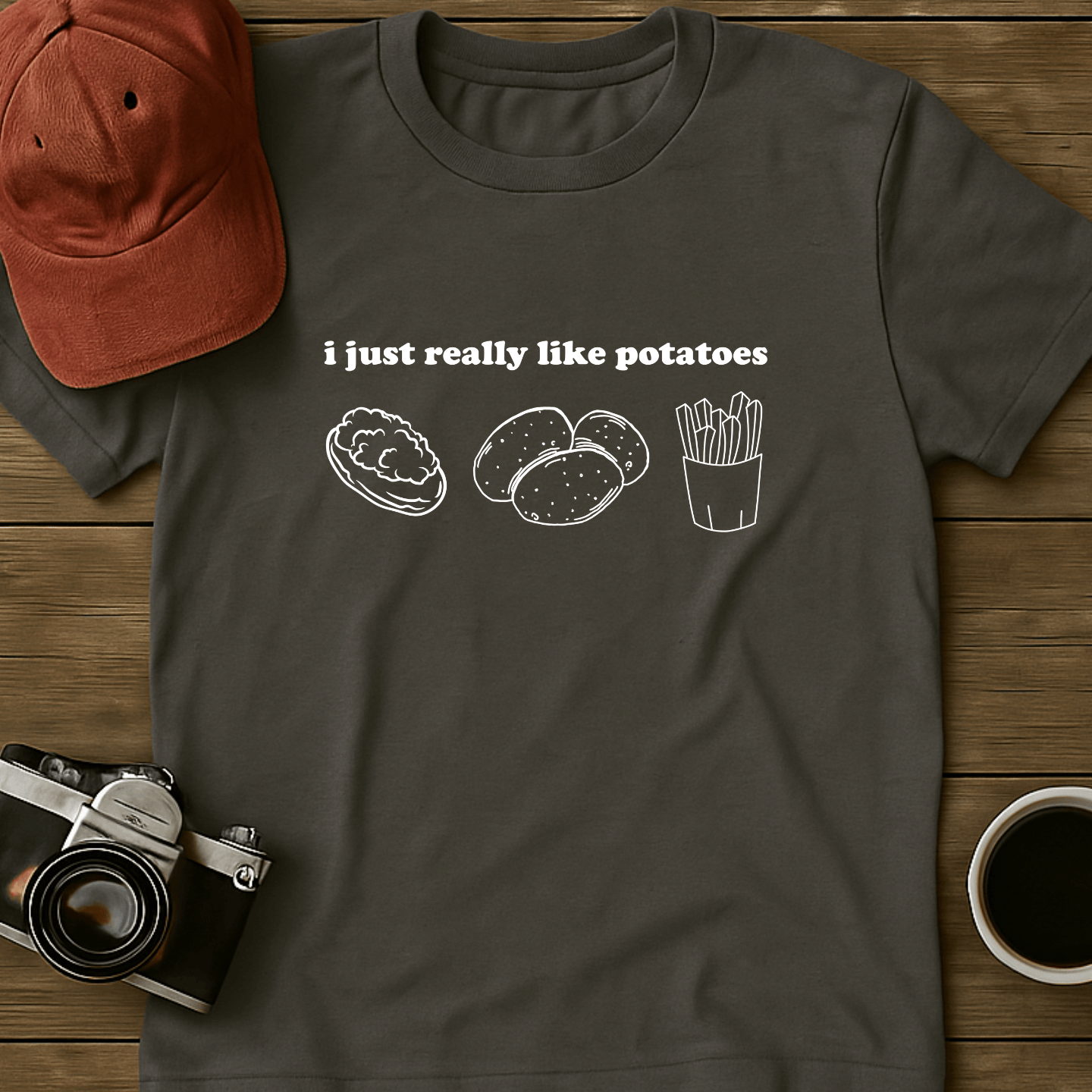 I Just Really Like Potatoes T-Shirt