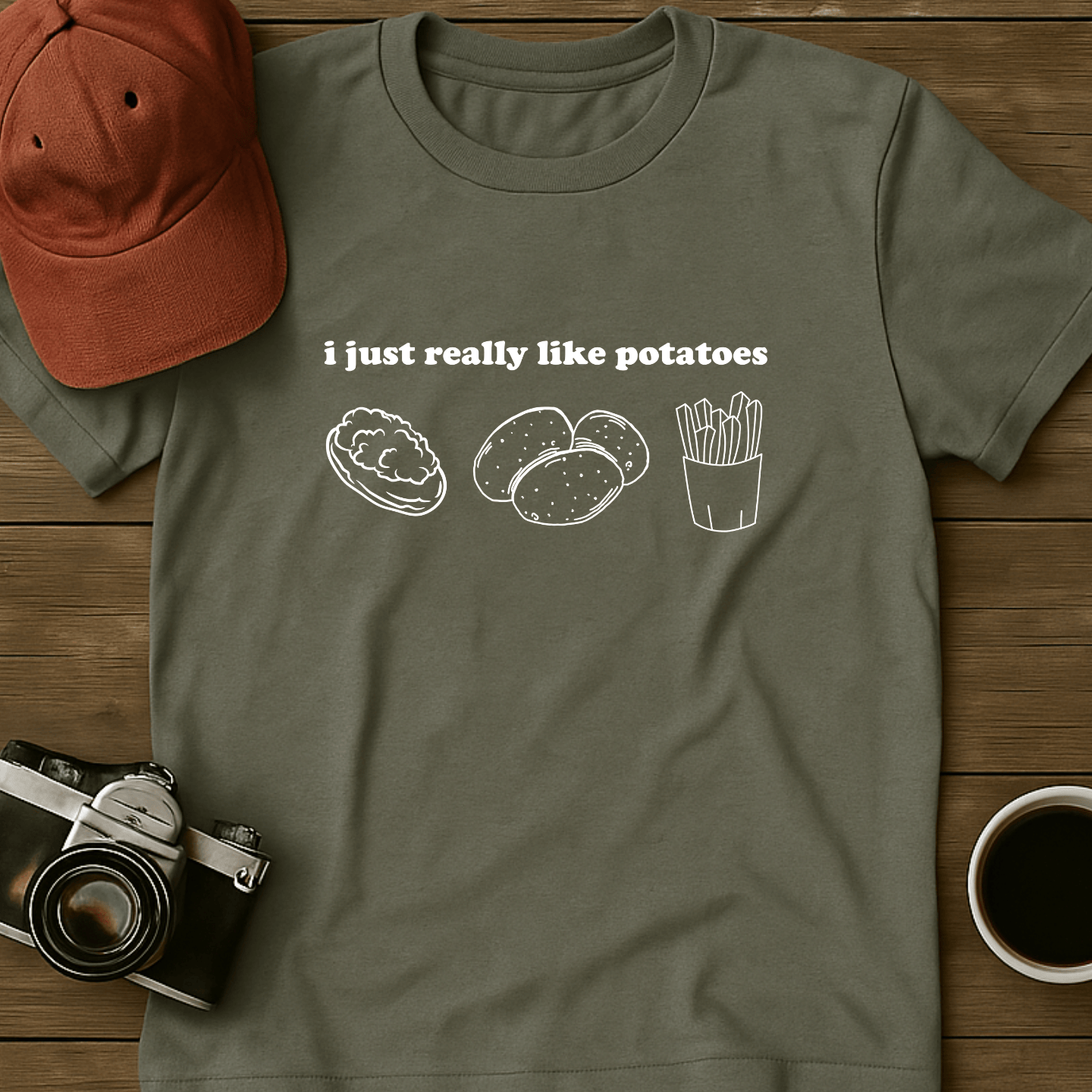 I Just Really Like Potatoes T-Shirt