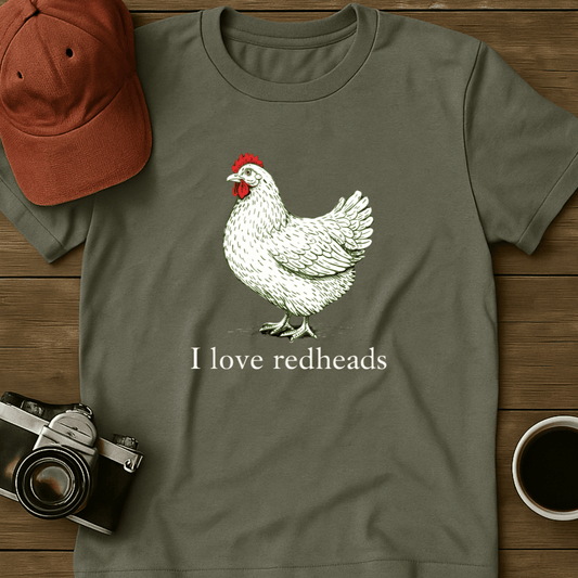 I Love Redheads T-Shirt