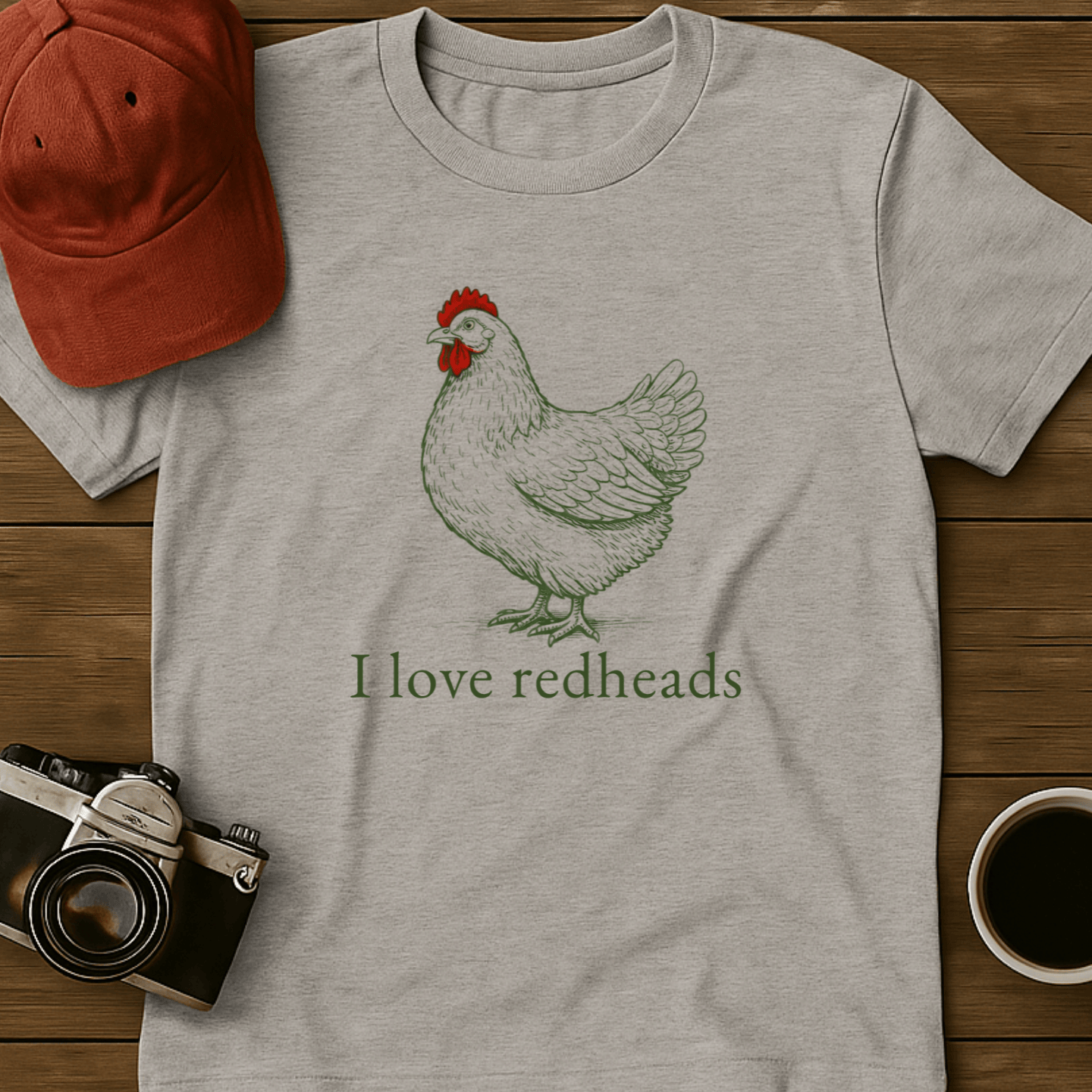 I Love Redheads T-Shirt