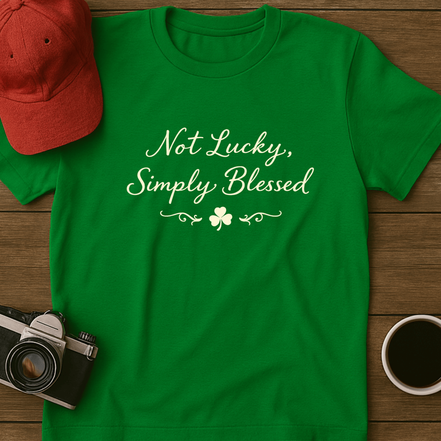 Not Lucky, Simply Blessed T-Shirt