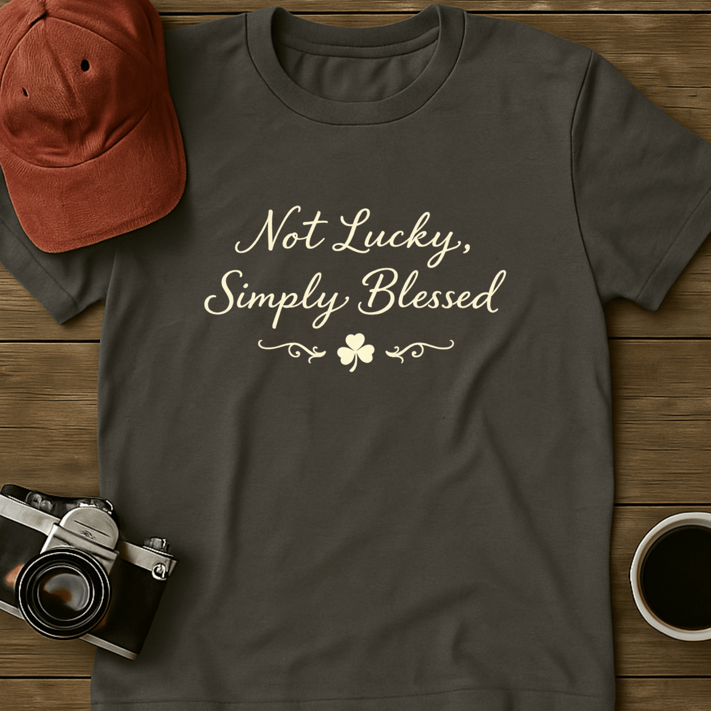Not Lucky, Simply Blessed T-Shirt