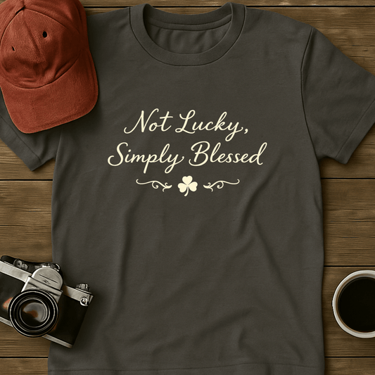 Not Lucky, Simply Blessed T-Shirt